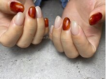 ペル(Per)/チョコレートもやもやネイル