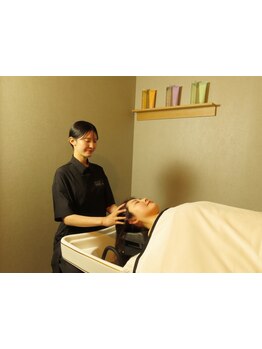 ヘッドスパで癒されたい