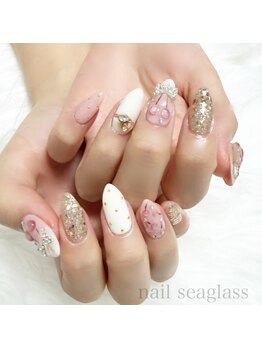 ネイル シーグラス(nail seaglass)/