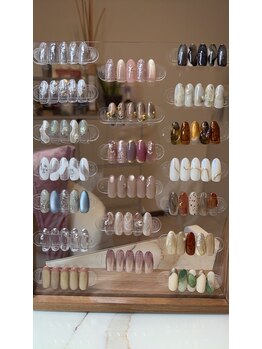 ブリスネイル(Bliss Nail)の写真/豊富なサンプルからお好きなデザインをお選び頂けます♪1人1人のお爪の形や長さに合わせてご提案◎