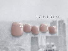 イチリンネイル 千葉店(ICHIRIN NAIL)/シンプルフットネイル