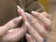 Angel nail【ジェルネイル/長さ出し/マグネット】の写真