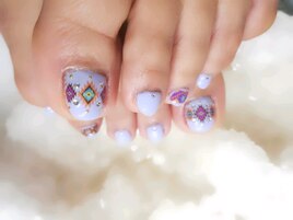 フットネイル インディアン調