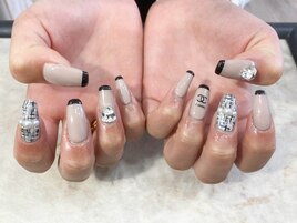 ツイードネイル