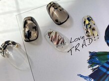 ソウ 難波店 nail salon Sou/アニマル柄nail