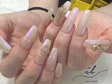 イル 神戸店/ミラー×ロングネイル