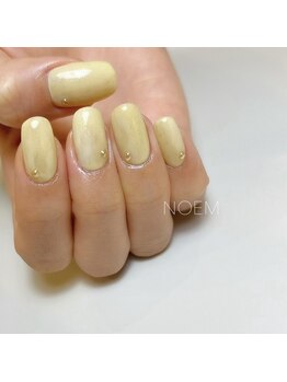 ノエム ネイルサロン(NOEM)/イエローニュアンス