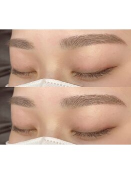 アイブロウメニューがあるサロン