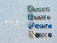 スターネイルプラス 福岡天神西通り店(Star Nail plus)/Foot　定額デザイン