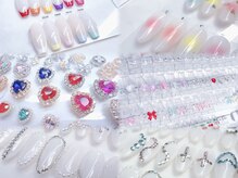 ロミィ ムーン ネイル(Romy moon nail)の雰囲気（【店内展示デザイン＆パーツ】）