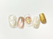 シエール 池袋東口店(ciere)/大人っぽニュアンスネイル