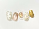 大人っぽニュアンスネイル