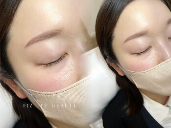 フィズ アイ ビューティ 豊川八幡店(fiz eye beauty)の写真/【美眉毛仕上げ】大人気★黄金比診断付眉毛スタイリングは、毛量調整＋メイクレクチャー付 初回5,720円