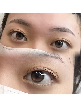 mile ミレ 【まつげパーマ/眉毛/LEDマツエク】【7/1 OPEN（予定）】の写真/【7月NEW OPEN】アイブロウ3280円／まつパ2980円◎韓国風サロンで友達と同時施術◎美眉スタイリング/眉毛