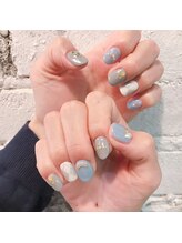 アティックネイルアトリエ(attic nail atelier)/アーガイルネイル★