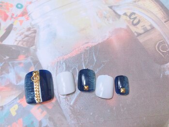 ネイルサロン&スクール ジーナ(GINA)/デニムネイル