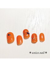 アトリエネイルウニコ (atelier nail unico)/orange