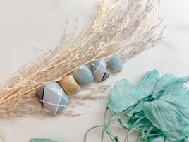 くすみからー×ラメ