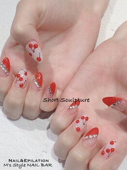 エムズスタイル ネイルバー(M's Style NAIL BAR)/guest nail