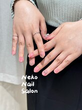 ネコ(Neko)/ピンクちゅるん　ハート　パーツ