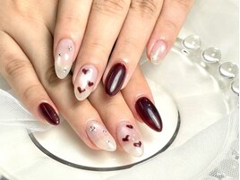 大人キュートネイル/ハートマグ