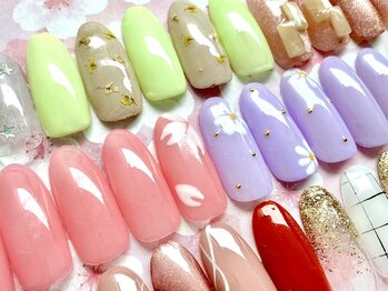 ハンドジェル定額￥7700～12100