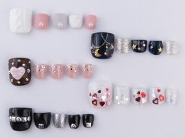 フットネイルアート6600円