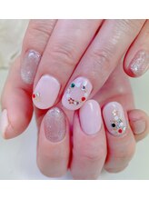 ネイルサロン ティアラリュクス 市川北口店(Tiara Luxe)/マグネットネイルXmas