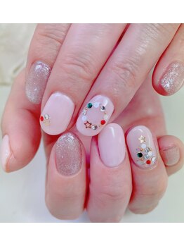 ネイルサロン ティアラリュクス 市川北口店(Tiara Luxe)/マグネットネイルXmas