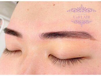 アンフレア(UnFLAIR)の写真/《美眉アイブロウWAX（スタイリング込）¥5500》お一人おひとりの骨格に合わせてデザインをご提案♪東新宿駅