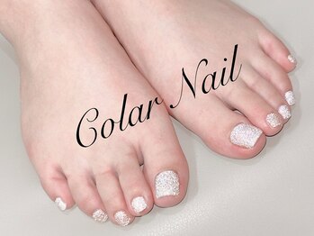 キラキラフットネイル！