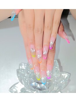 アイネイル(Ai Nail)/ネオンフレンチ♪