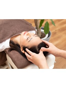 ヘッドスパで癒されたい