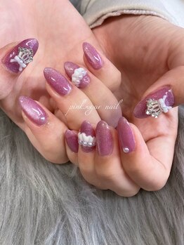ピンクシュガーネイル(pink sugar nail)/定額デザイン