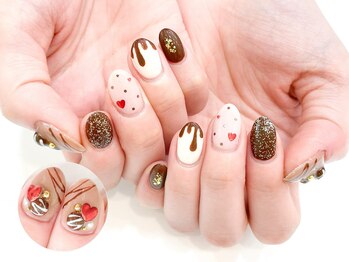 ネイルコレクション ピンク(Nail Collection Pink)/ジェルアートつけ放題☆チョコ