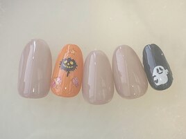 ハロウィンネイル