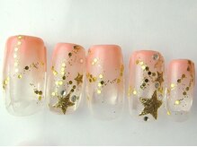 ネイルサロン エスビー(Nail salon SB)/指先でキラキラ輝くスターネイル