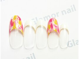 3色マーブルネイル☆¥6,900