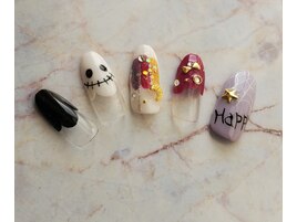 ハロウィンネイル￥7480