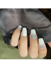 ネイルスペース ジェイズ ピンキー(NAIL SPACE J's PINKY)/ホロ×グラデ