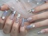【人気No.1】定額韓国ネイル¥7,860 コース♪【口コミ割】