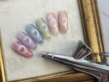 アトリエプリズム(atelier prism)の雰囲気（クリアフレンチやマグネットジェルなどトレンドデザイン多数）