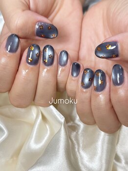 ヘアーデザイン ジュモク(Jumoku)/◎微粒子マグネット×ホロお花