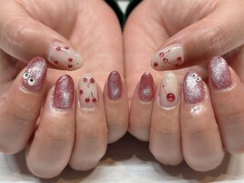 さくらんぼ/デザインネイル