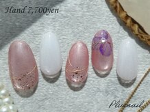 プラスネイル 北千住東口店(PLUS NAIL)/【3199】フラワーネイル