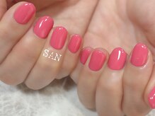 サン(SAN)/ピンクワンカラーで存在感up!
