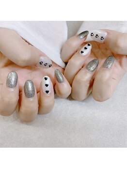 プライズアイリス アイラッシュ 池袋東口店(prize Iris eyelash)/ハートネイル【池袋】