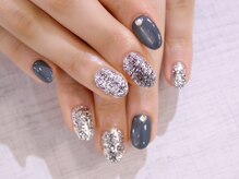 ラルネイル 大宮(Lull. nail)/＊ラメ＊ワンカラー＊