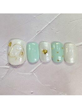 ネイルアンドまつげ リュフェール 五反田(Nail Lufaire)/パステルフット