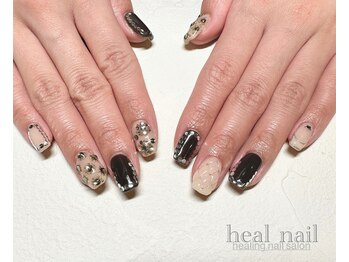 ヒールネイル(heal nail)/キラキラnail